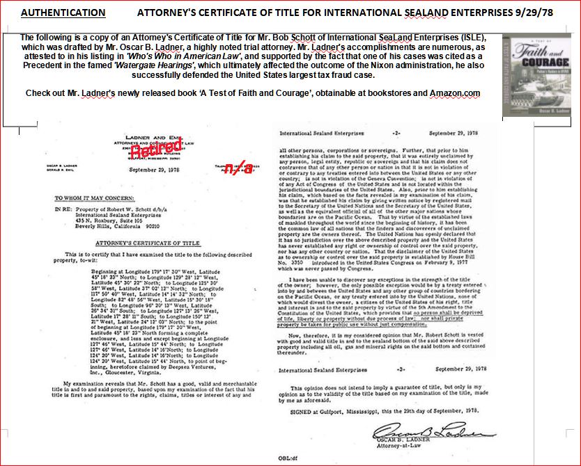 ISLE Attorney Certificate of Title