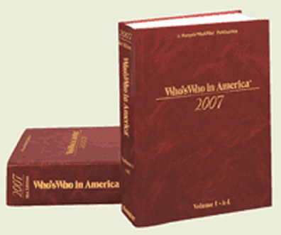 marquis who's who in America Diamond Edition 2006 nautical gift
